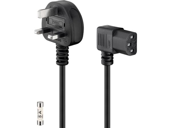 Goobay 45767, 2 m, Virtapistoke tyyppi G, C13 liitin, H03VV-F, 230 - 250 V