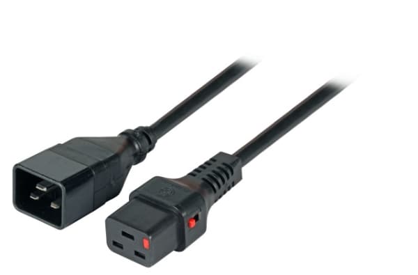 EFB Elektronik EK607SW.3, 3 m, C20-liitin, C19-liitin, 250 V, 16 A