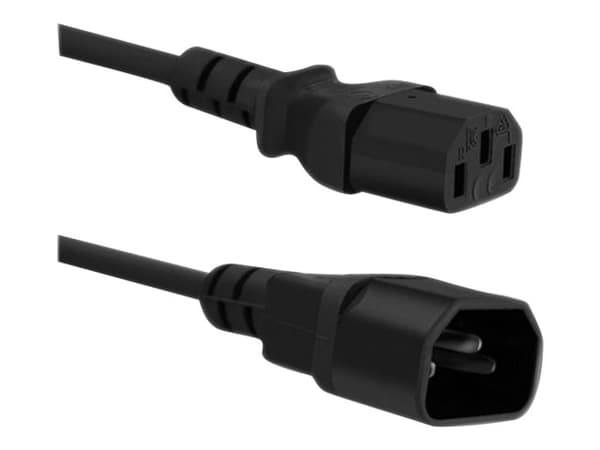 Qoltec 53896, 1,8 m, C13 liitin, C14 liitin