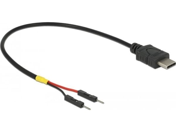DeLOCK 85419, 0,2 m, 2-pinninen jakorasia, PoweredUSB, 5 V