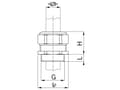 Miniatyrbilde 2 av 4: Kaiser 1572.11.085, Grå, Fiberglass, PG11, IP68, -30 - 100 °C, 12 mm
