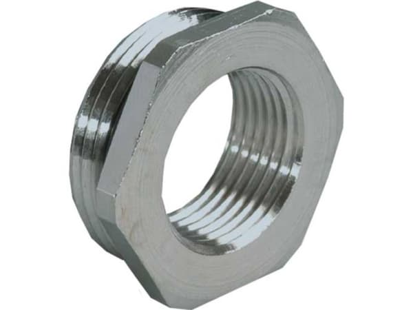 Kaiser Elektro 3500.42.50 3500.42.50 Kabelforskruning adapter PG50 M50 Messing (forniklet) 1 stk
