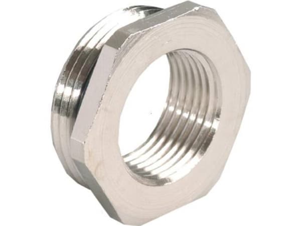 Kaiser Elektro 3500.13.17 Kabelforskruning adapter PG16 M16 Messing (forniklet) 1 stk