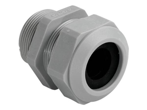 Kaiser 1572.10.040, Grå, Fiberglass, M10, IP68, -30 - 100 °C, 10 mm