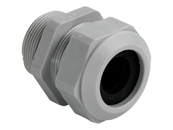 Kaiser 1572.10.040, Grå, Fiberglass, M10, IP68, -30 - 100 °C, 10 mm