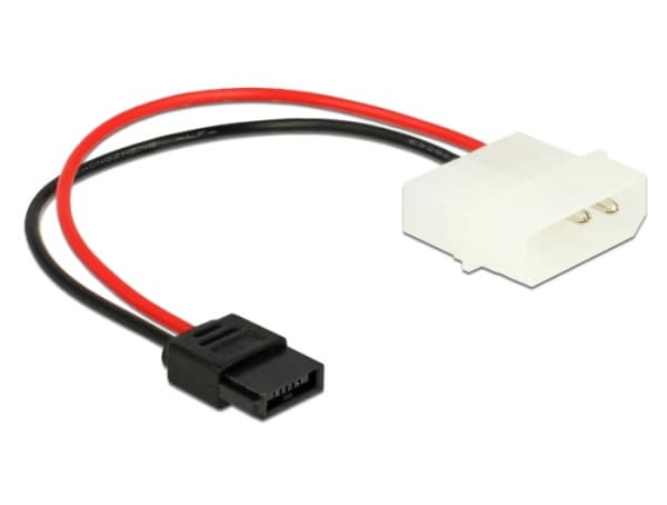 Delock - Strømadapter - Slimline SATA strøm (R) til 4-pin intern strøm (P) - 15 cm