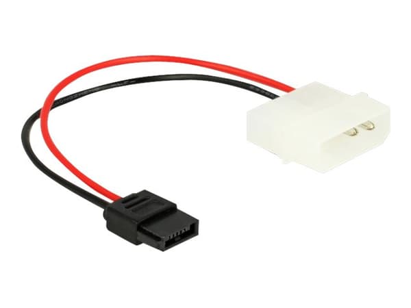 Delock - Strømadapter - Slimline SATA strøm (R) til 4-pin intern strøm (P) - 15 cm
