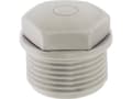 Miniatyrbilde 4 av 5: LAPP 52020573 SKINDICHT WN-M 63X1,5 Blindprop med gennemtrængelig membran M63 Polyethylen Gråhvid (RAL 7035) 10 stk