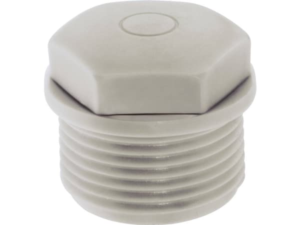 LAPP 52020573 SKINDICHT WN-M 63X1,5 Blindprop med gennemtrængelig membran M63 Polyethylen Gråhvid (RAL 7035) 10 stk