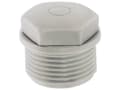 Miniatyrbilde 5 av 5: LAPP 52020573 SKINDICHT WN-M 63X1,5 Blindprop med gennemtrængelig membran M63 Polyethylen Gråhvid (RAL 7035) 10 stk