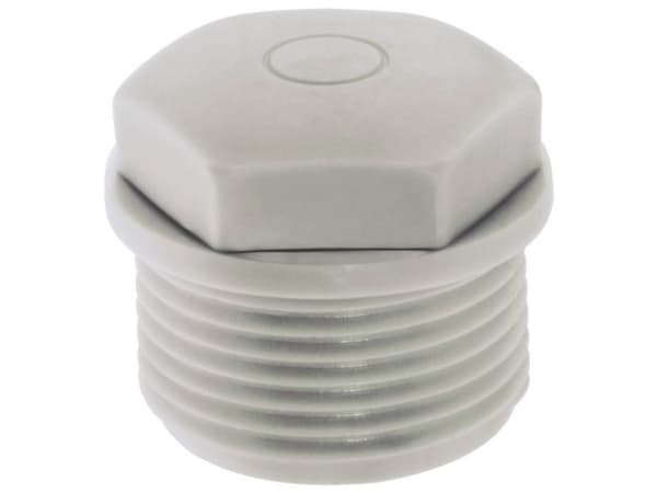 LAPP 52020573 SKINDICHT WN-M 63X1,5 Blindprop med gennemtrængelig membran M63 Polyethylen Gråhvid (RAL 7035) 10 stk