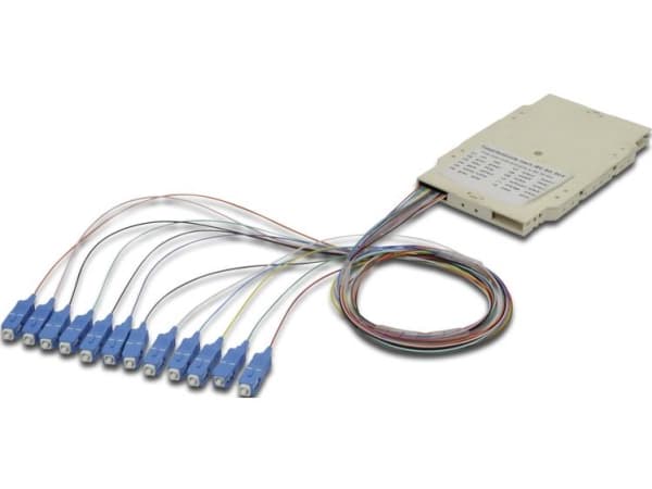 ASSMANN - Spleiseboks for fiberoptikk - SC MM X 12 - hvit, RAL 9010