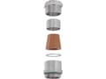Miniatyrbilde 4 av 4: LAPP SKINDICHT® SHV-M-VITON 32X1,5/29/22 52105540 Kabelforskruning M32 Messing Messing 10 stk