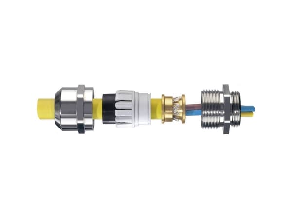 Wiska EMSKV 50 EMV-Z 10065022 Kabelgenomföring M50 Mässing Mässing 10 st