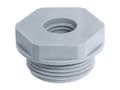 Miniatyrbilde 1 av 5: Lapp SKINDICHT KU-M, Grå, Glassfiberforsterket polypropylen, 5 stykker, M63, 7,5 cm, -40 - 100 °C