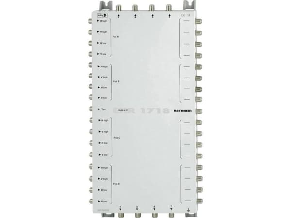 Kathrein EXR 1718, BNC, Metallisk, Metall, 5 MHz, 18DC, 1,6 kg