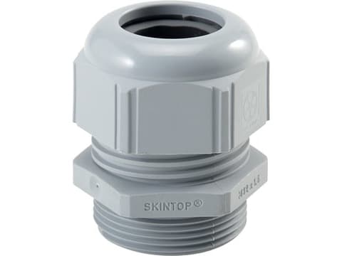 Lapp SKINTOP STR, Grå, Polyamid, 5 stykker, PG48, 7,2 cm, IP68