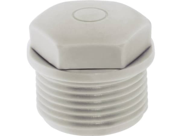 LAPP 52020563 SKINDICHT WN-M 50X1,5 Blindprop med gennemtrængelig membran M50 Polyethylen Gråhvid (RAL 7035) 20 stk