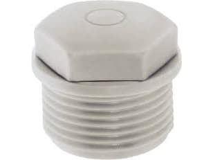 LAPP 52020563 SKINDICHT WN-M 50X1,5 Blindprop med gennemtrængelig membran M50 Polyethylen Gråhvid (RAL 7035) 20 stk