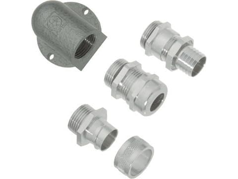 LAPP SKINDICHT® SE-M 220 O. E+D 52108041 Vinkelforskruning M20 Trykstøbning Natur 1 stk