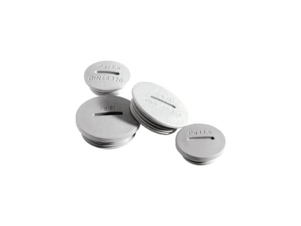 LAPP 52024850 SKINDICHT BLK-GL PG11 RAL 7035 LGY Blindprop PG11 Polystyrol Gråhvid (RAL 7035) 100 stk
