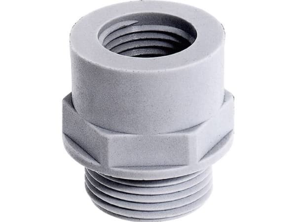 LAPP 52100323 SKINDICHT A-PG/M 9/16X1,5 Kabelforskruning adapter PG9 M16 Polyamid Gråhvid (RAL 7035) 25 stk