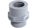 Miniatyrbilde 1 av 5: LAPP 52100323 SKINDICHT A-PG/M 9/16X1,5 Kabelforskruning adapter PG9 M16 Polyamid Gråhvid (RAL 7035) 25 stk