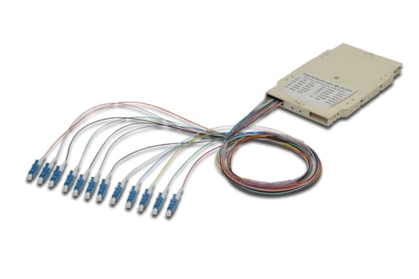 ASSMANN - Fiberoptisk skarvlåda - LC MM X 12 - vit, RAL 9010