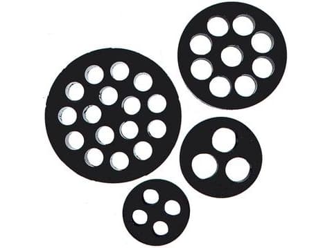Lapp SKINTOP DIX-M, Inngangsparti og endestykke, Sort, Gummi, Skrues på plass, 16 x 6, ETIM 5.0 Class-ID: EC000032, ETIM 6.0 Class-ID: EC000032, IP54