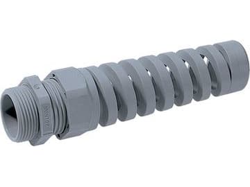 LAPP SKINTOP® BS ISO M 25X1,5 53017640 Kabelforskruning med bøjningsbeskyttelsesspiral M25 Polyamid Sølvgrå (RAL 7001) 25 stk