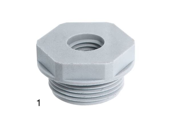 LAPP 52025150 SKINDICHT KU PG 36/21 Kabelforskruning reduktion PG36 PG21 Polyamid Gråhvid (RAL 7035) 25 stk
