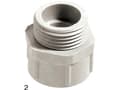 Pikkukuva 2 / 5: Lapp 51730050, Harmaa, Polyamidi, 1 kpl, -40 - 100 °C