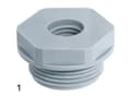 Pikkukuva 1 / 5: Lapp 51730050, Harmaa, Polyamidi, 1 kpl, -40 - 100 °C