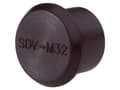 Pikkukuva 3 / 3: LAPP SKINTOP SDVR-M 16 ATEX Tætningsindsats ATEX M16 Kloropen-kautsjuk Sort (RAL 9005) 50 stk