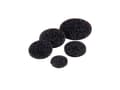 Miniatyrbilde 3 av 3: Lapp SKINTOP SD-M, Sort, Skum, Polyethylen, 100 stykker, Rett, M16, 1,5 cm