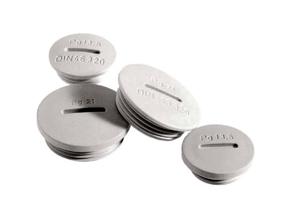 LAPP SKINDICHT BLK-GL PG7 RAL 7035 LGY Blindprop PG7 Polystyrol Gråhvid (RAL 7035) 100 stk