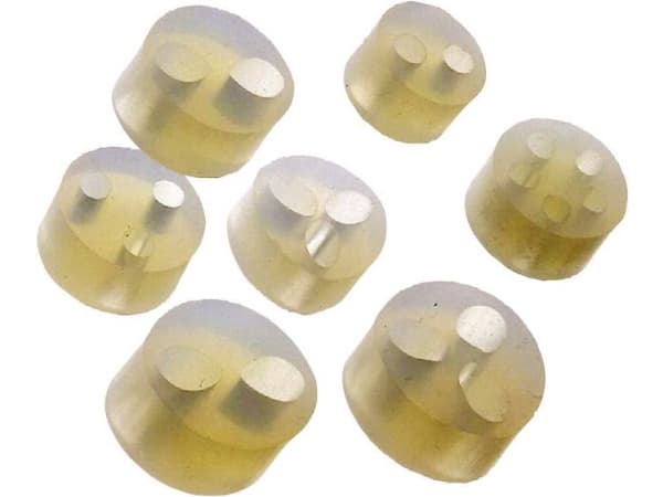 LAPP 53616140 SKINTOP DIX 16140 Multiforseglingsindsats PG16 1 x 4 mm Silikone Natur 50 stk
