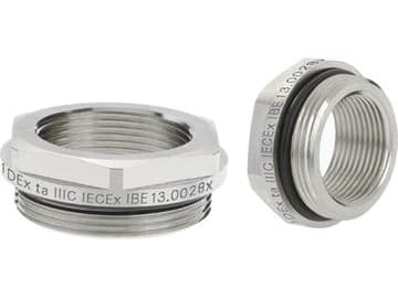 Lapp 52104572, Stål, mässing, Nickel, 25 styck, M25x1.5, 7 mm, 3,01 cm