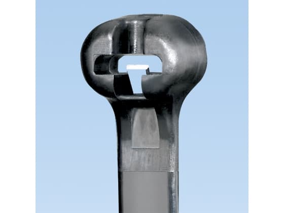 Panduit BT1.5I-M0, Nylon, Musta, 3,8 cm, 1 pää(t), CSA CE, 15,5 cm