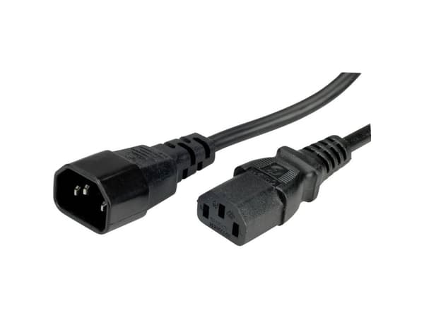 Value 19.99.1515, 1,8 m, C14 liitin, C13 liitin, 250 V, 10 A