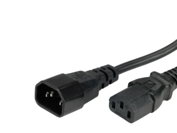 Value 19.99.1515, 1,8 m, C14 liitin, C13 liitin, 250 V, 10 A