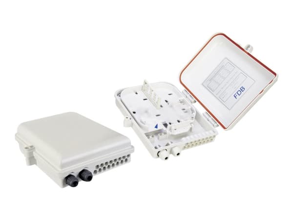 DIGITUS DN-968914 - Fiberoptisk fordelingsboks - for 16 LC/DX or SC/SX couplers - utendørs