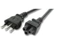 Miniatyrbilde 5 av 5: MicroConnect - Strømkabel - IEC 60320 C5 til CEI 23-16/VII (hann) - 1.8 m - svart