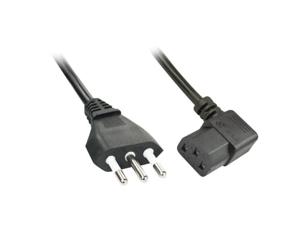 Lindy 30346 strømkabel Sort 2 m C13 kopling
