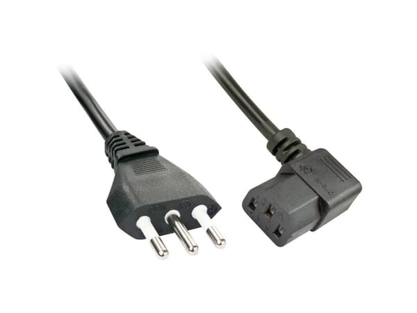 Lindy 30346 strømkabel Sort 2 m C13 kopling