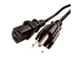 Miniatyrbilde 4 av 5: MicroConnect - Strømkabel - IEC 60320 - 1.8 m - svart - USA