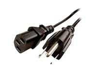 MicroConnect - Strømkabel - IEC 60320 - 1.8 m - svart - USA