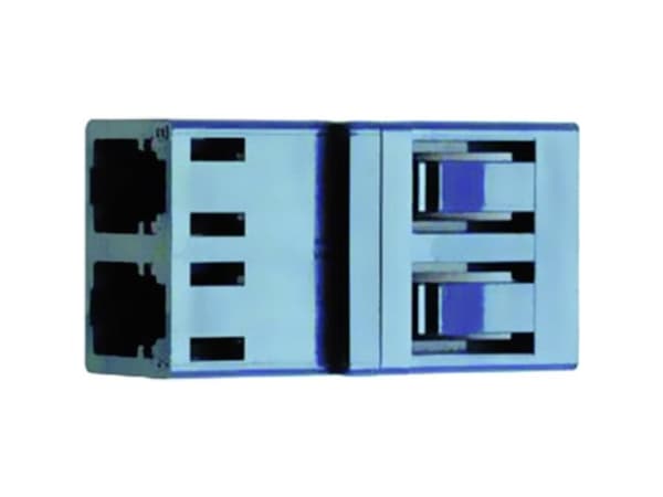 Telegärtner J08071A0048, LC, Violetti, Monitila, Muovi, Keraaminen, 1 kpl
