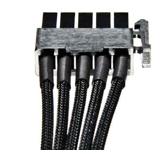 be quiet! S-ATA POWER CABLE CS-3440 - Strømkabel - SATA-strøm - 42 cm - svart