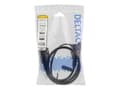 Pikkukuva 3 / 4: DELTACO Y-Splitter power cord C14 to C13+C7, 0,5m, black